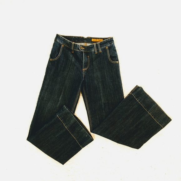 Seven7 Denim - Seven7 Dark Wash Wide Leg Trousers Size 8